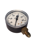  Pressure Gauge, 0 to 300PSI, Bottom Entry