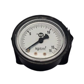 Pressure Gauge, 0 to 16 Bar Ø50mm Back Entry