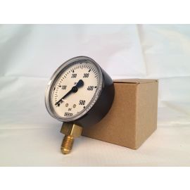 GAUGE PRESSURE 0-500PSI-BOTTOM 